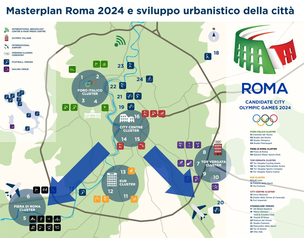 Rome 2024 receives support from Association of Architects for urban regeneration of Italy's capital